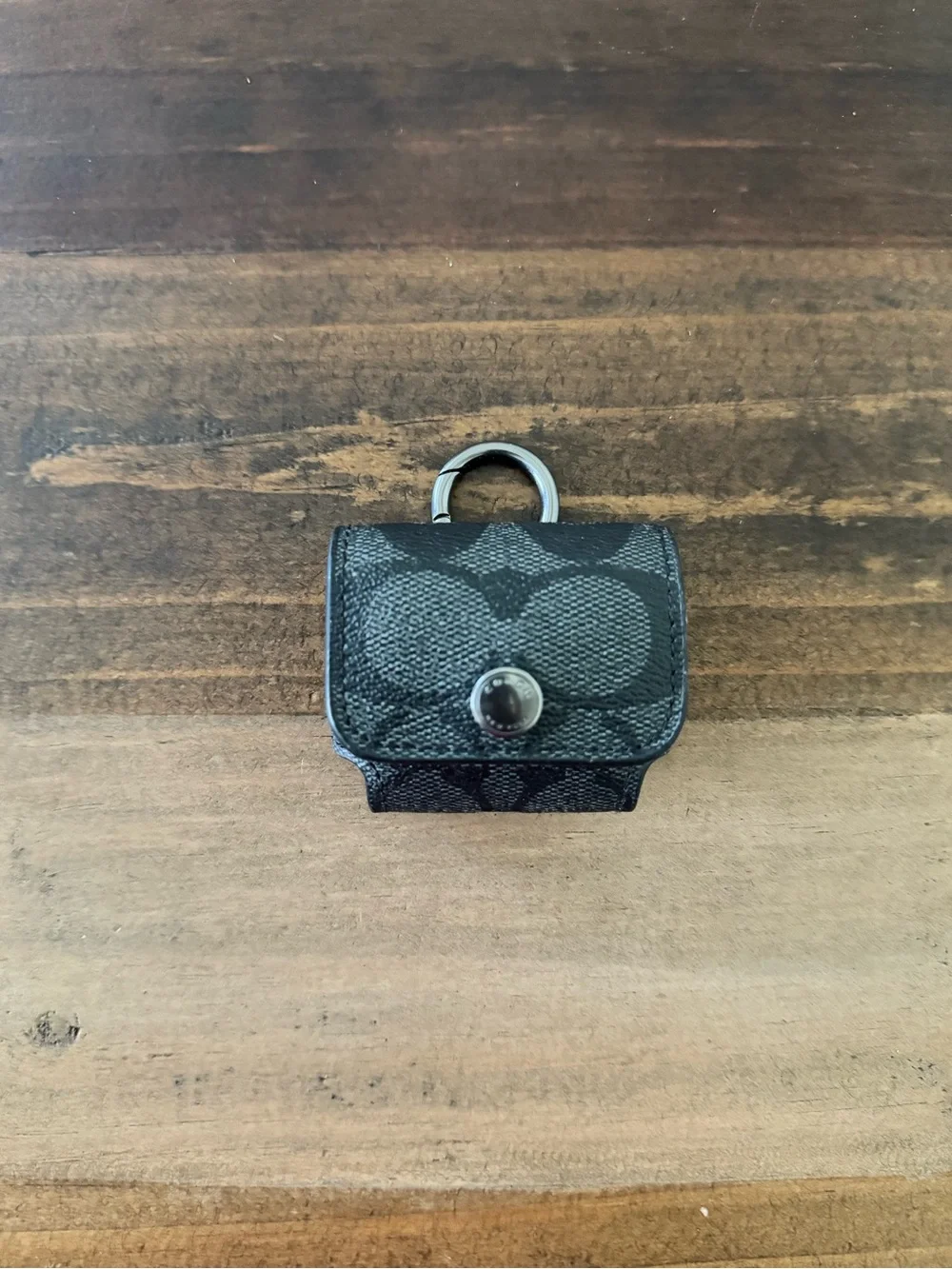 Large Coach AirPod Case